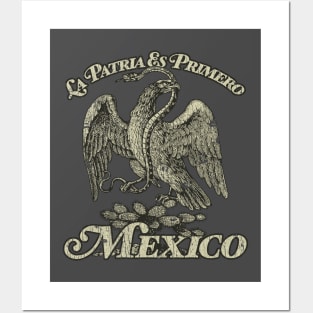 Mexico La Patria Es Primero 1810 Posters and Art